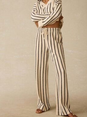 Faherty Cream Laidback Dockside Pant